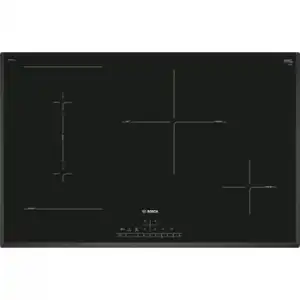 Bosch Serie 6 Pvs851fc5z Hobs Negro Integrado 80 Cm Con Placa De Inducción 4 Zona(s)