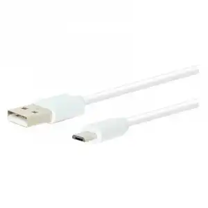 Cable EDENWOOD 2,5M BLANCO MICRO USB PVC