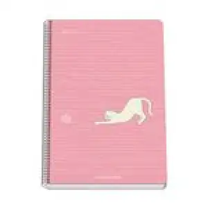 Cuaderno Folio Tapa rígida 4mm Santoro Felines