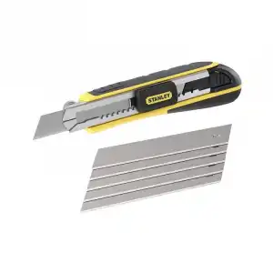 Cúter 18mm Acero Inox. Fatmax Stanley 0-10-481