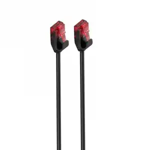 Ewent Cable de Red Slim U/UTP Cat 6 2m Negro