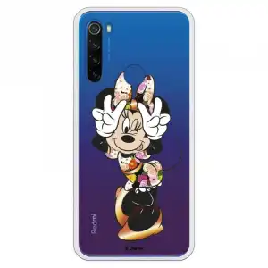 Funda Para Xiaomi Redmi Note 8t Oficial De Disney Minnie Posando - Clásicos Disney