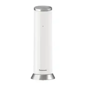 Panasonic - Teléfono Inalámbrico KX-TGK210SPW Blanco Diseño Vertical