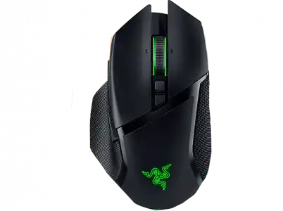 Ratón gaming - Razer Basilik V3 Pro, Inalámbrico, 30000 ppp, 11 controles programables, Negro