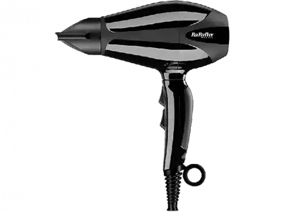 Secador - Babyliss 6715DE, 2400W, 3 Temperaturas, 2 Niveles, 2.8 m, Negro