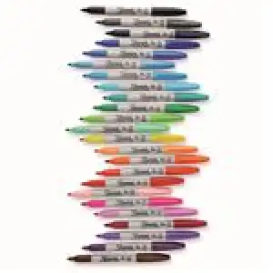 Set regalo Fold con 30 marcadores permanentes Sharpie Fine y Ultrafine