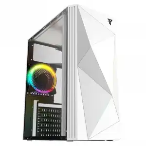 Tempest Spook RGB Torre ATX Blanca