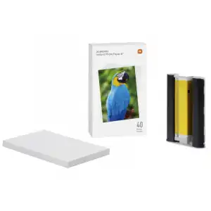 Xiaomi Instant Photo Paper 6" Papel Fotográfico para Impresora Xiaomi Instant Photo 1S 40 Unidades