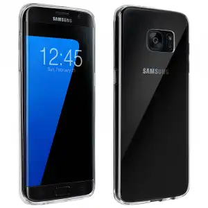 Aviar Funda Protectora de Silicona Ultrafina Transparente para Samsung Galaxy S7 Edge