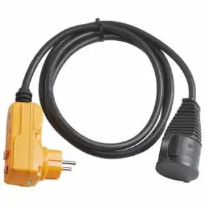 Cable Adaptador De Protección 2 M Negro Brennenstuhl