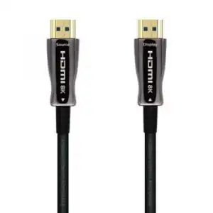 Cable Hdmi 2.1 Aoc 8k Aisens A153-0516/ Hdmi Macho - Hdmi Macho/ 15m/ Negro