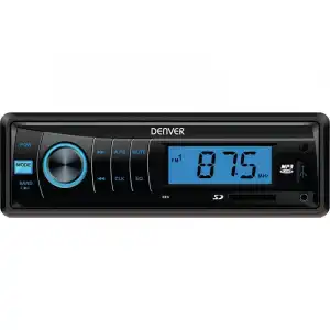 Denver CAU-444 Autoradio FM/USB/MP3/SD