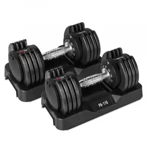 FITFIU Fitness PA-115 X2 Pack 2 Mancuernas Ajustables 2.3 - 11.5Kg