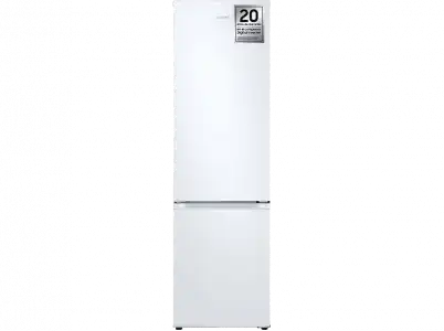 Frigorífico combi - Samsung SMART AI RB38C605DWW/EF, No Frost, 203cm, 390l, Mono Cooling, WiFi, Blanco