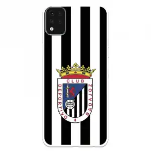 Funda Para Lg K42 Del Badajoz Escudo Blanquinegro - Licencia Oficial Club Deportivo Badajoz