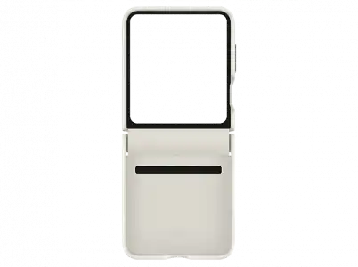 Funda - Samsung EF-VF731PUEGWW, Para Galaxy Z Flip5, Crema