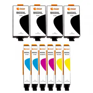 Pccom Essential HP 903XL Cartucho Tinta Compatible Negro/Cian/Magenta/Amarillo Pack 10
