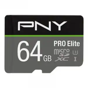 PNY Pro Elite microSDXC 64GB UHS-I U3 Clase 10