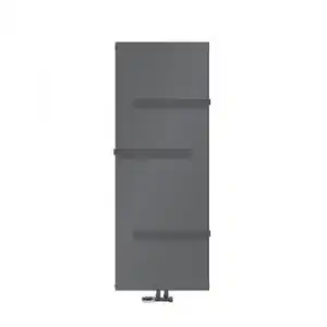 Radiador De Baño 1600x604 Mm Antracita Con Juego De Conexión A La Pared Ml-design
