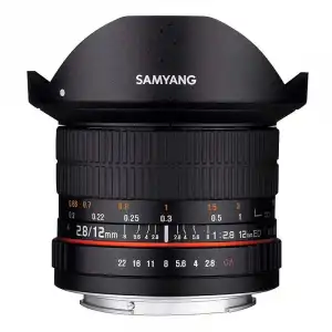 Samyang Objetivo Fisheye 12mm F2.8 ED AS NCS para Canon EF