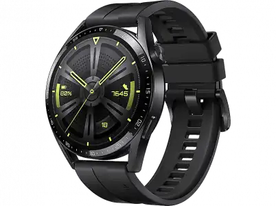 Smartwatch - Huawei New Active Watch GT 3, 46 mm, 14 días, Ritmo cardiaco 24h, SPo2, IA+100 deportes, GPS, 5 Atm, Negro