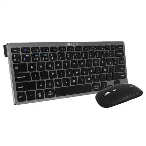 SUBBLIM - Combo De Teclado Y Ratón Inalámbricos Multidispositivo Negro