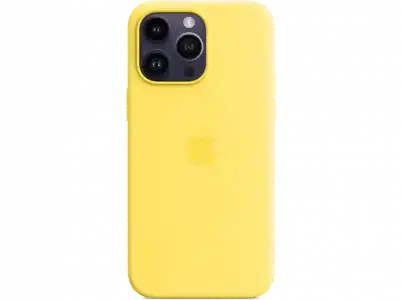 APPLE Funda de silicona con MagSafe para el iPhone 14 Pro Max, Amarillo canario