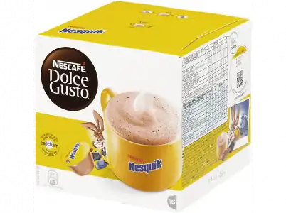 Cápsulas monodosis - Dolce Gusto Nesquik, Pack de 16 cápsulas para tazas