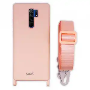 Cool Funda con Cinta Rosa para Xiaomi Redmi 9