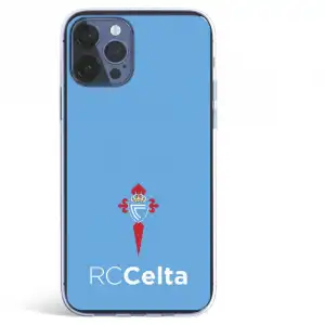 Funda Licencia Oficial RC Celta Escudo Fondo Azul para iPhone 12 Pro Max