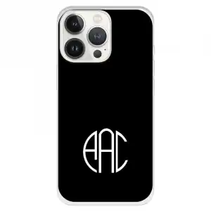 Funda Para Iphone 13 Pro Del Académica De Coimbra Iniciales - Licencia Oficial Académica De Coimbra