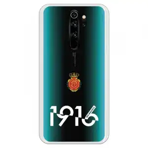 Funda Para Xiaomi Redmi Note 8 Pro Del Mallorca Rcd Mallorca 1916 Transparente - Licencia Oficial Rcd Mallorca