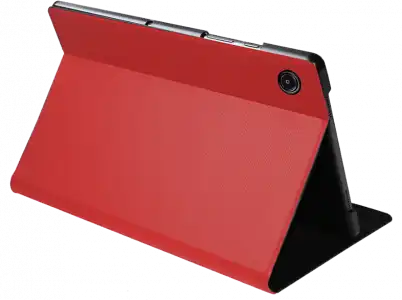 Funda tablet - Silver HT Samsung A9+, Para 11", Poliuretano y Microfibra, Antideslizante, Rojo