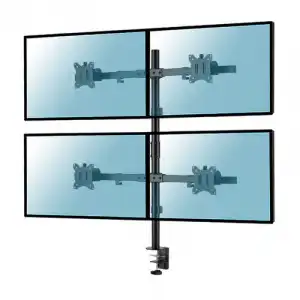 Kimex Soporte de Mesa 4 Brazos para Monitor 17''-32'' VESA 100x100 Máx. 8Kg