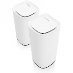 Linksys Velop Pro 6E Pack de 2 Sistema Mesh WiFi 6E de Verdadera Tribanda