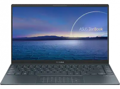 Portátil - ASUS ZenBook 14 UM425QA-KI252, 14" Full-HD, AMD Ryzen™ 7 5800H/HS, 16GB RAM, 512GB SSD, Radeon™ Onboard Graphics, Sin sistema operativo