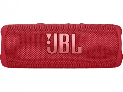 Altavoz inalámbrico - JBL Flip 6, Resistente al agua, RMS 10 W , Bluetooth, Hasta 12 h, Rojo