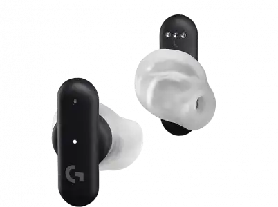 Auriculares gaming - Logitech G FITS, Bluetooth, Lightspeed, Moldeables, Micrófono, PC, Mac, PS5, PS4, Nintendo Switch, Negro