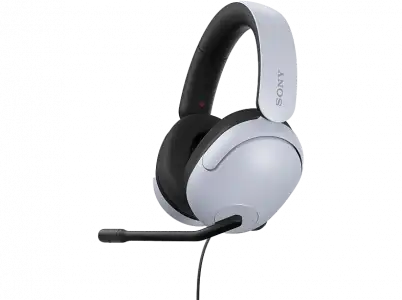 Auriculares gaming - Sony INZONE H3, Sonido espacial 360 para gaming, Micrófono boom de alta calidad, PC / PlayStation5 (PS5)