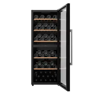 Cecotec - Vinoteca Cecotec para 77 botellas, Bolero GrandSommelier Duo 77000 Black - 2299.