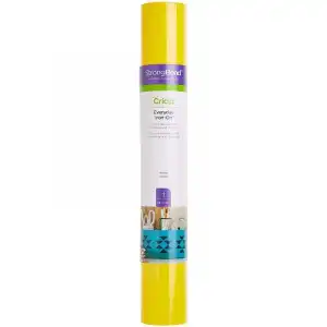 Cricut Everyday Iron-On Vinilo Textil Termoadhesivo 30.5 cm x 61 cm Amarillo