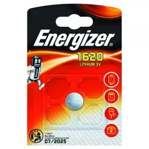 Energizer Pila de Litio CR1620 3V