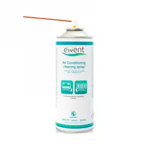 Ewent EW5619 Spray de Limpieza de Aire Acondicionado 400ml