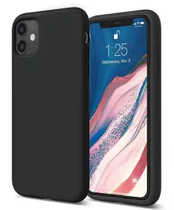 Funda 4-ok Silk Negro para iPhone 11