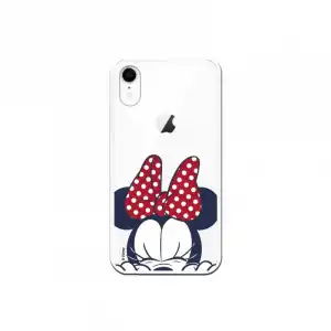 Funda Oficial de Disney Minnie Cara Clásicos Disney para iPhone XR