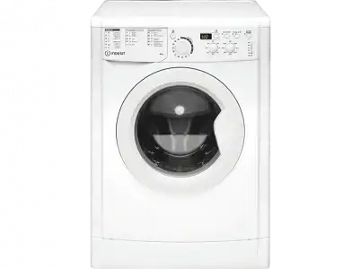 Lavadora carga frontal - Indesit EWD 61051 W SPT N, 6 kg, 1000 rpm, Extra Wash, Blanco