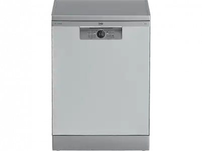 Lavavajillas - Beko BDFN26640XC, 9.5 l, 16 servicios, 6 programas, 59.8 cm, Libre instalación, Inox