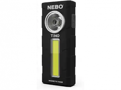 Linterna - Nebo TiNO NB6809, 250-300 lúmenes, Pilas AAA, IPX4, Negro