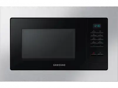 Microondas integrable - Samsung MG23A7013CT/EC, 800W, 6 niveles, Grill, 23l, Inox