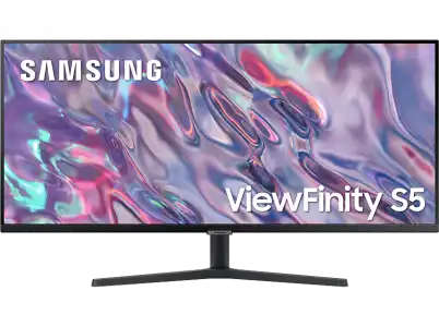 Monitor - Samsung Viewfinity S5 LS34C500GAUXEN, 34", UWQHD, 5ms, 100Hz, Negro